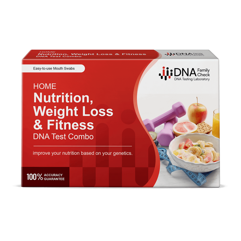At-Home Nutrition, Weight Loss and Fitness DNA Test Combo