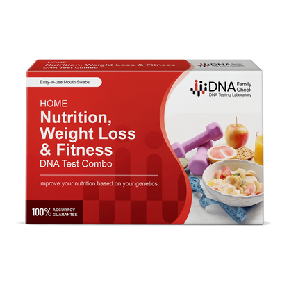 At-Home Nutrition, Weight Loss and Fitness DNA Test Combo